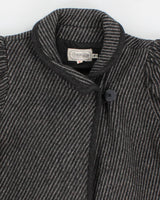 Vintage Women's Grey  Garbo Evening Coat - M