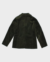 Vintage Sears Green Velvet Blazer - M