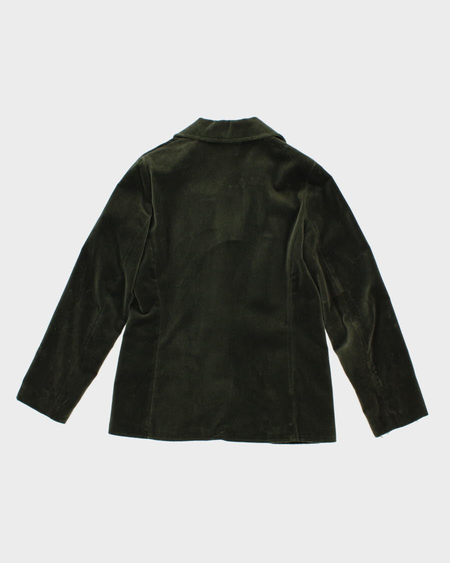 Vintage Sears Green Velvet Blazer - M