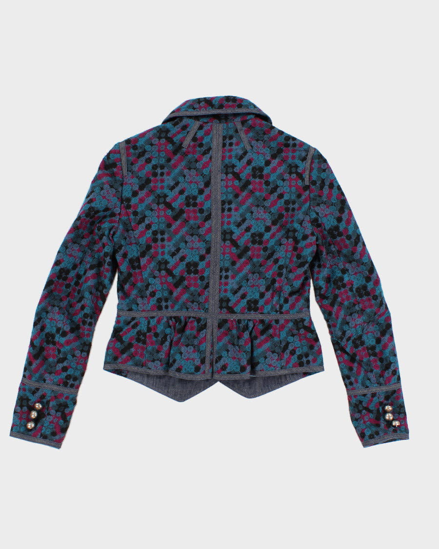 Vintage Marc Jacobs Patterned Button up Jacket - XS
