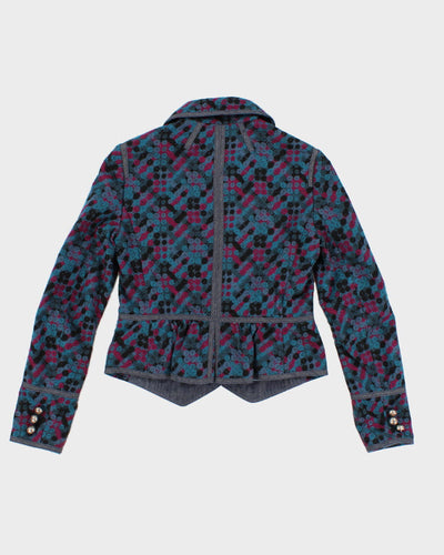 Vintage Marc Jacobs Patterned Button up Jacket - XS