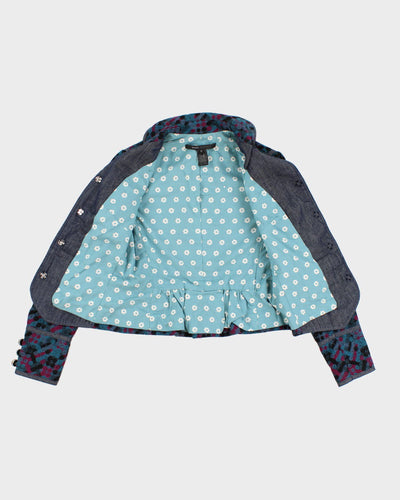 Vintage Marc Jacobs Patterned Button up Jacket - XS
