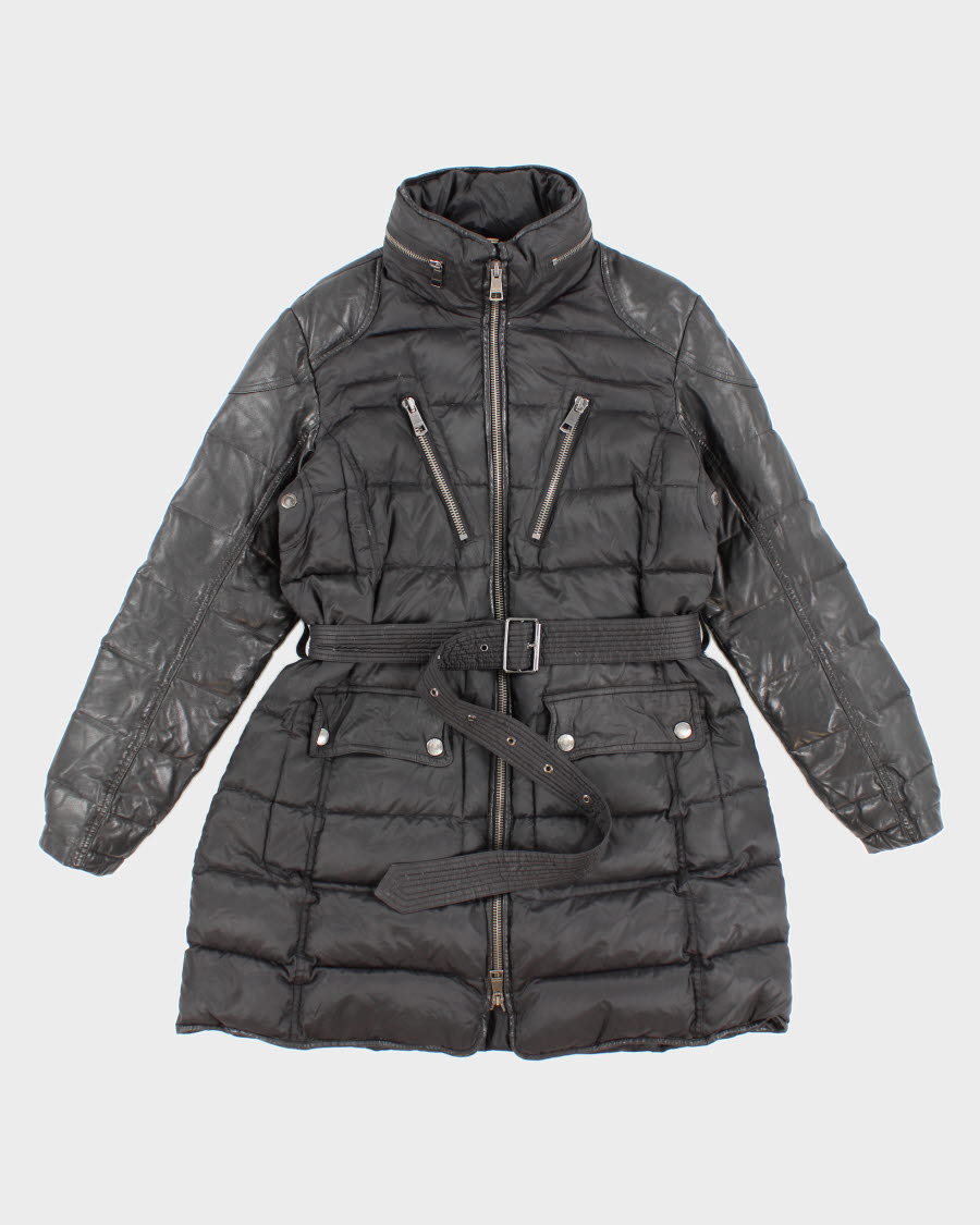 Early 2000's Woman's Burberry Black Puffer Coat - L/XL