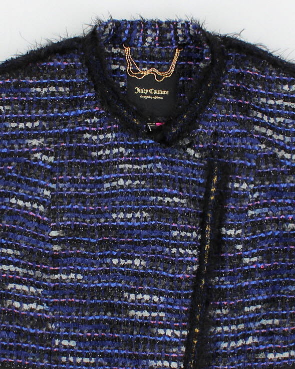 Y2K Juicy Couture Tweed Blazer Jacket - S