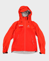 Women's Orange Arc'teryx  Hooded zip up Jackets - S