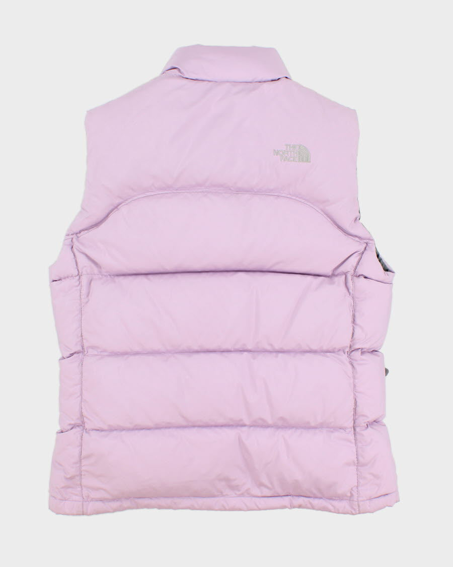 Womens Pink The North Face Zip-Up Insulated Gilet - M