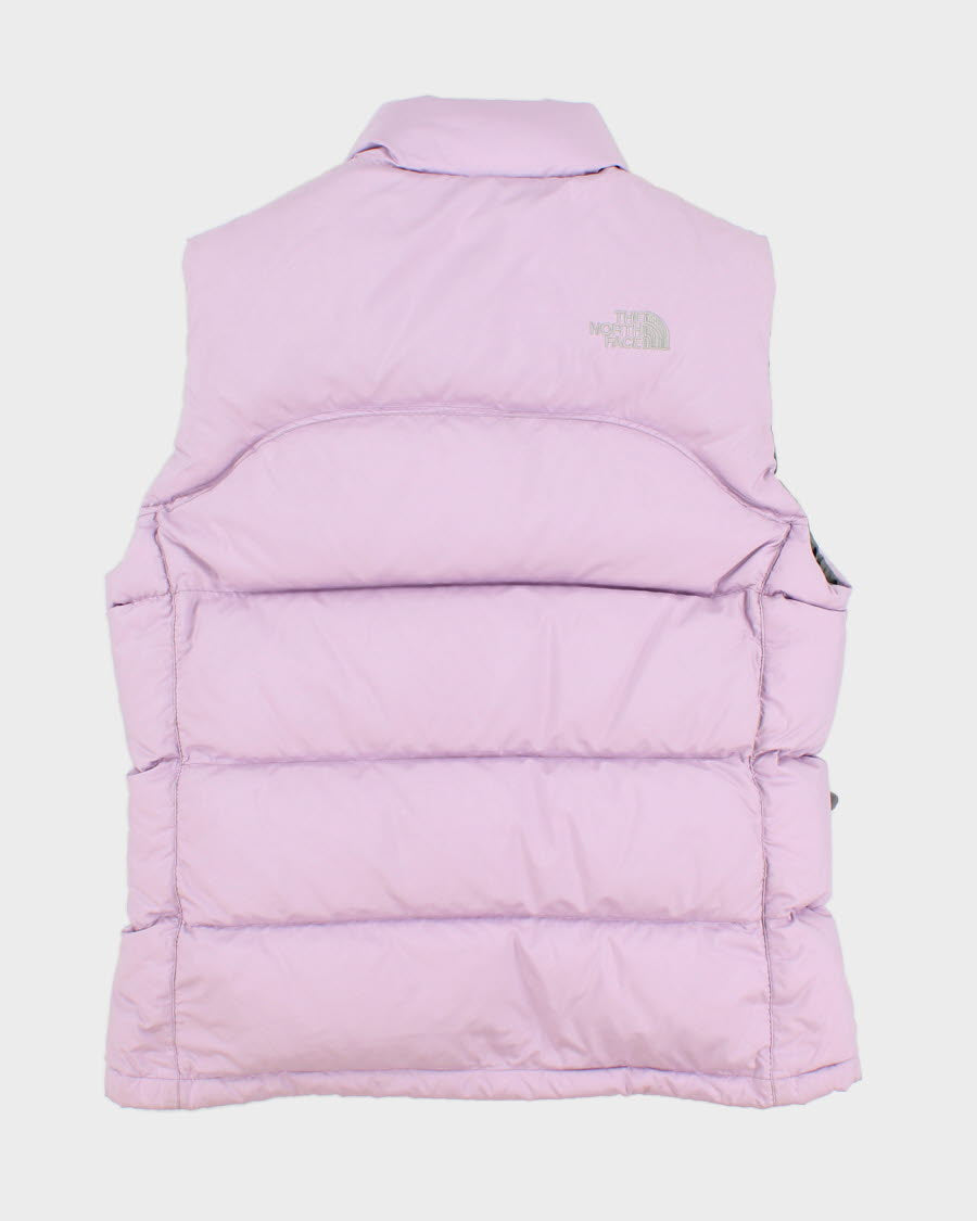 Womens Pink The North Face Zip-Up Insulated Gilet - M