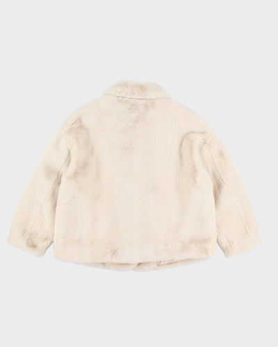 Ted Baker Oversized Faux Fur Coat - S