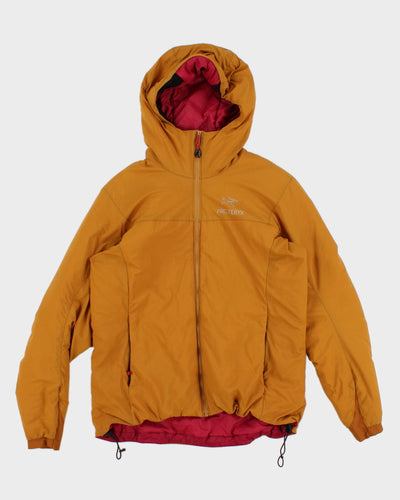 Womens Mustard Brown Arc'teryx Puffy Lined Jacket - L