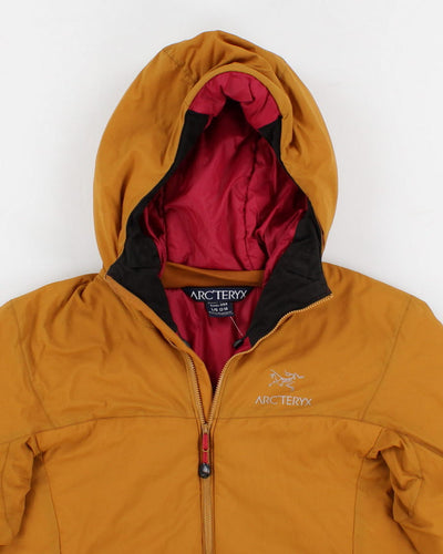 Womens Mustard Brown Arc'teryx Puffy Lined Jacket - L