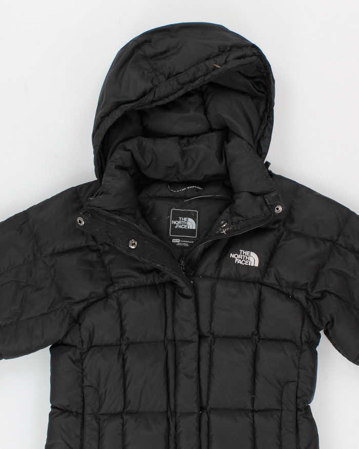 Women's Black The North Face Long Puffer Jacket - XS