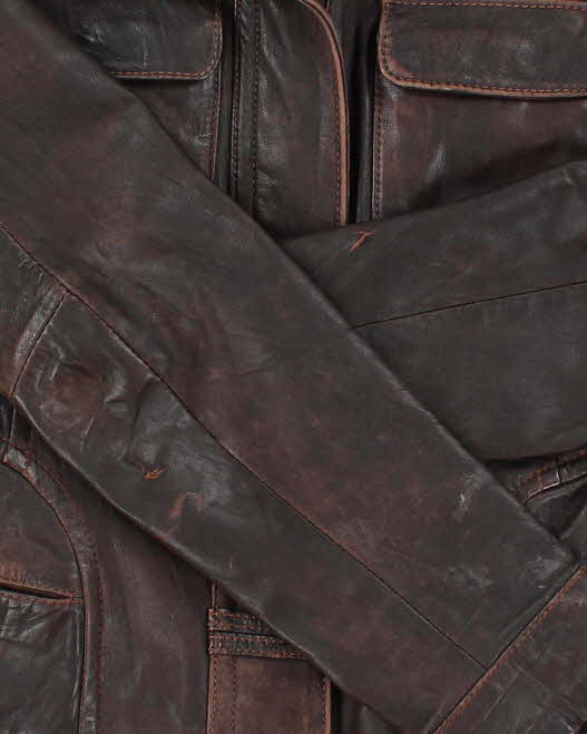 Vintage Women's Brown Danier Leather Jacket - S