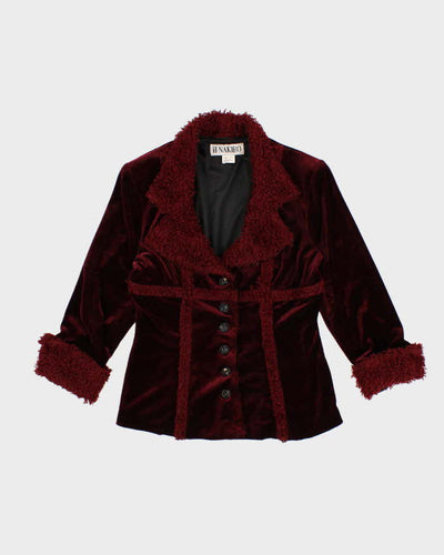 Vintage Il-Nakibo Velvet Evening Jacket - S