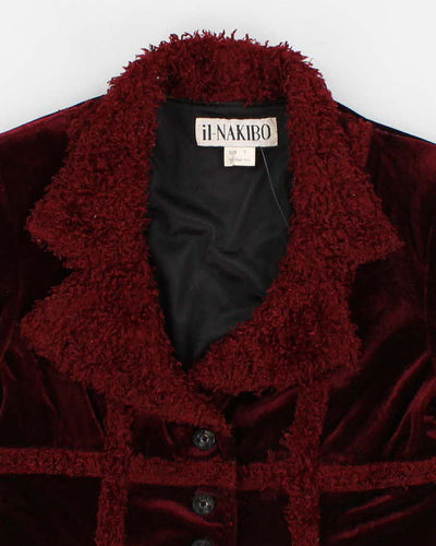 Vintage Il-Nakibo Velvet Evening Jacket - S