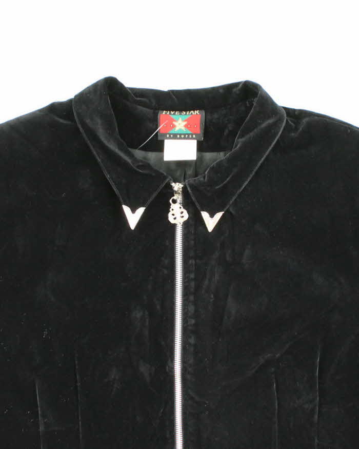 Vintage 90s Five Star by Roper Velvet Jacket - L