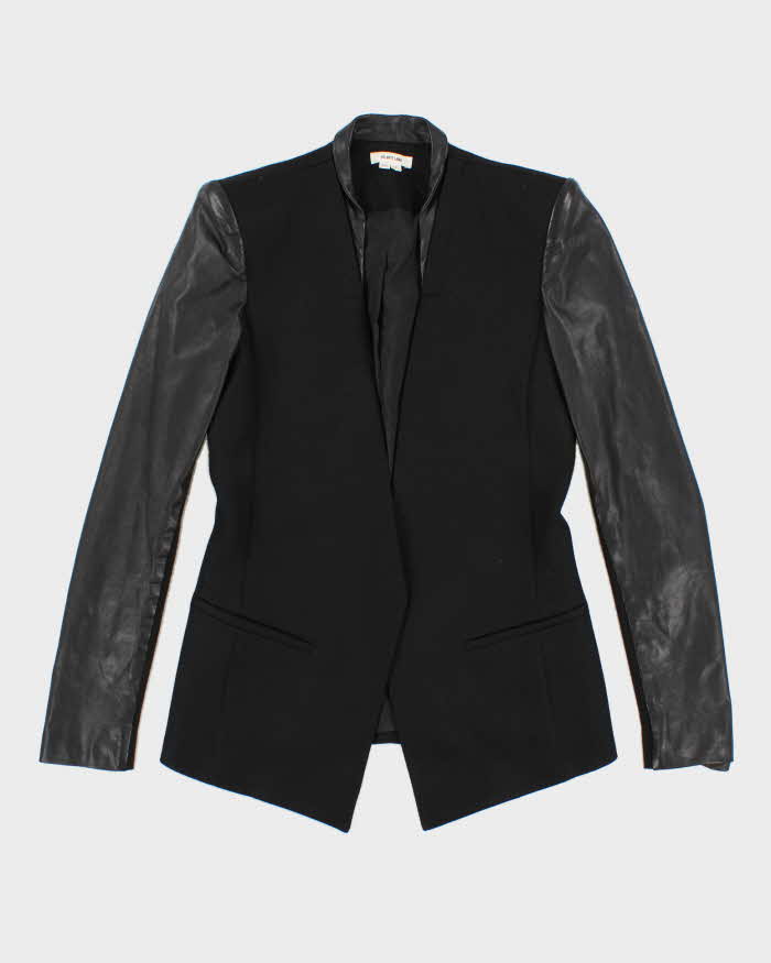 Women's Black Helmut Lang Fitted Blazer - XS