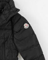Womens Black Moncler Puffy Ski Coat - XXS