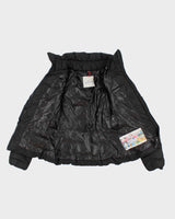 Womens Black Moncler Puffy Ski Coat - XXS