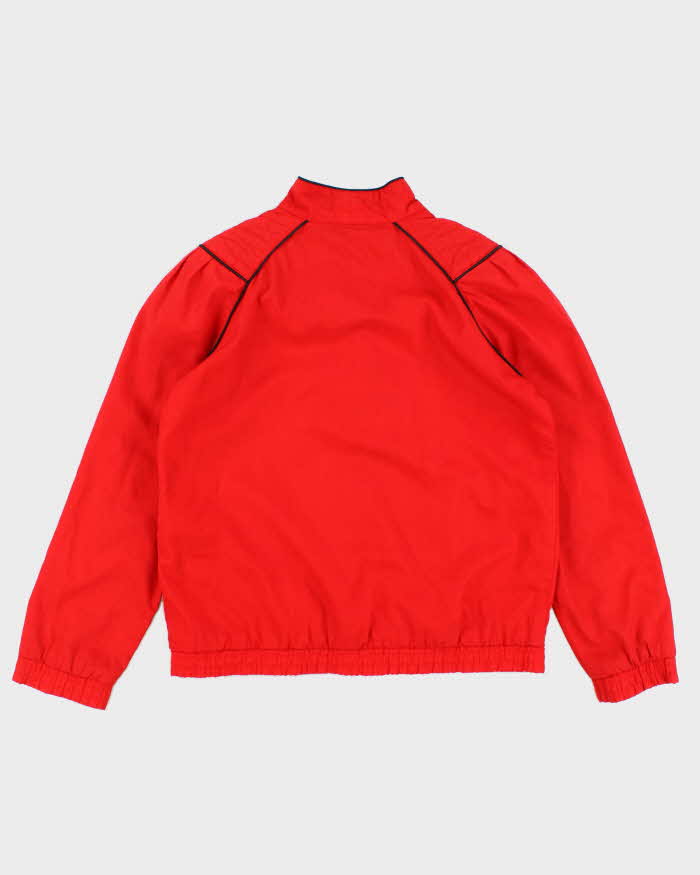 Womens Vintage 1970s Milano Red Windbreaker - M