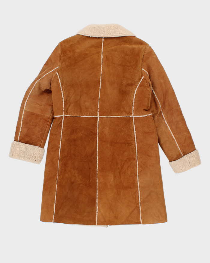 Suede winter coat hotsell