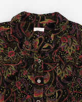 Vintage 90s Christopher &amp; Banks Patterned Velvet Jacket - L/XL