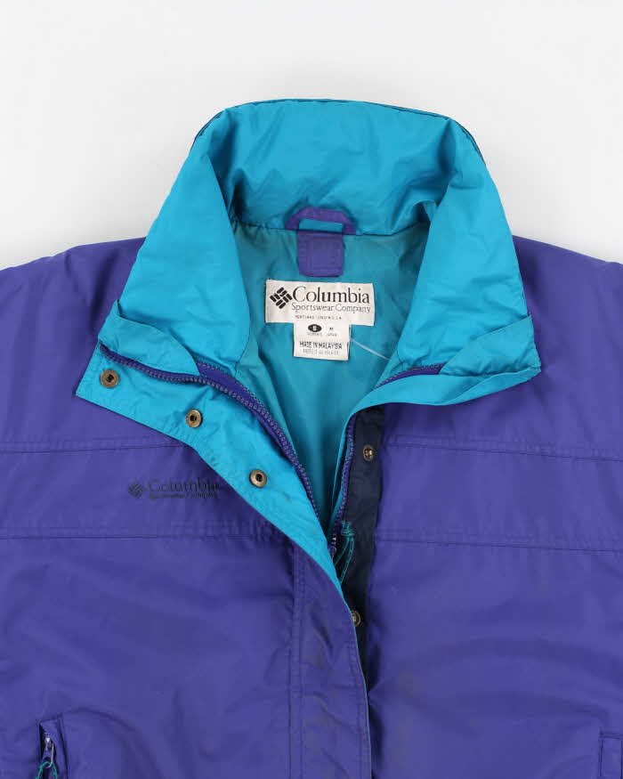 Womens Columbia Iris Blue Ski Jacket - S