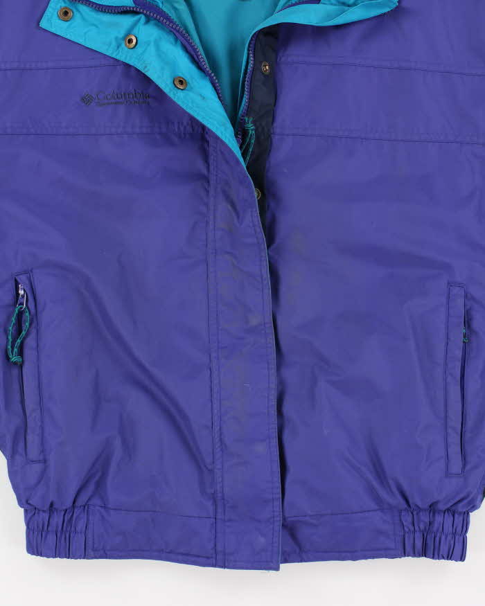 Womens Columbia Iris Blue Ski Jacket - S