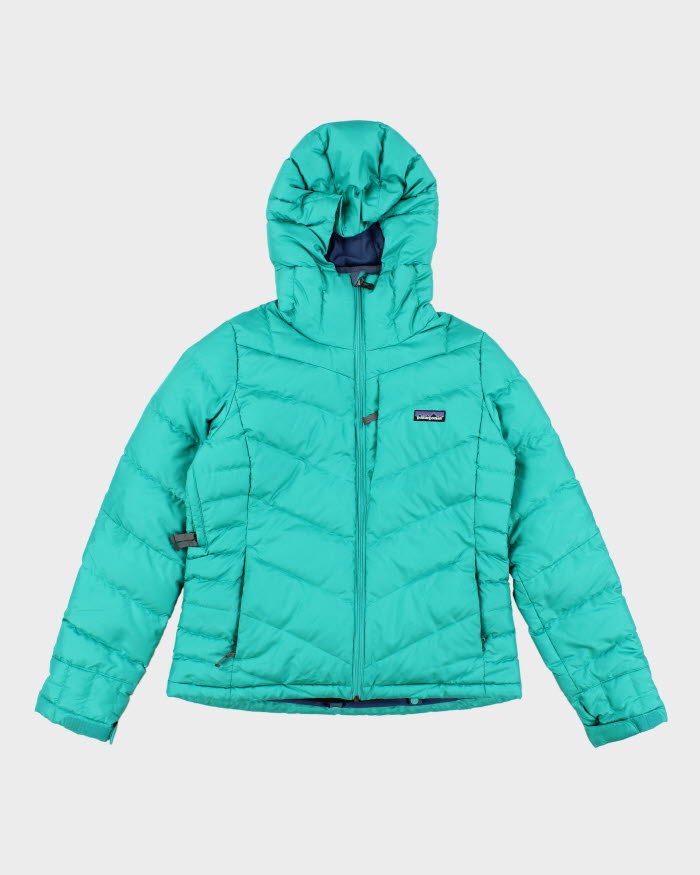 Patagonia Women's Goose Down Hooded Puffer Jacket - M