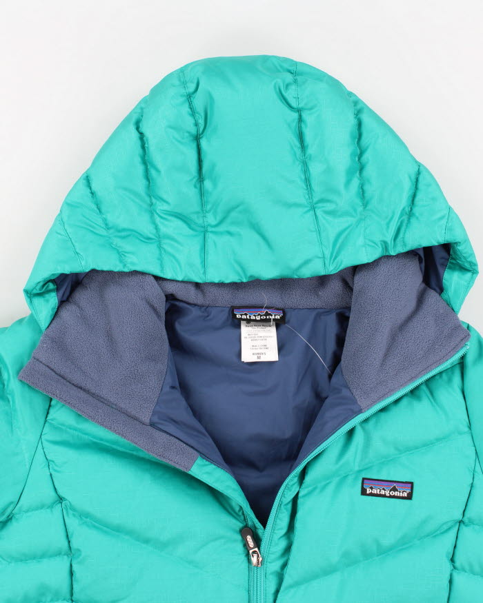 Patagonia Women's Goose Down Hooded Puffer Jacket - M