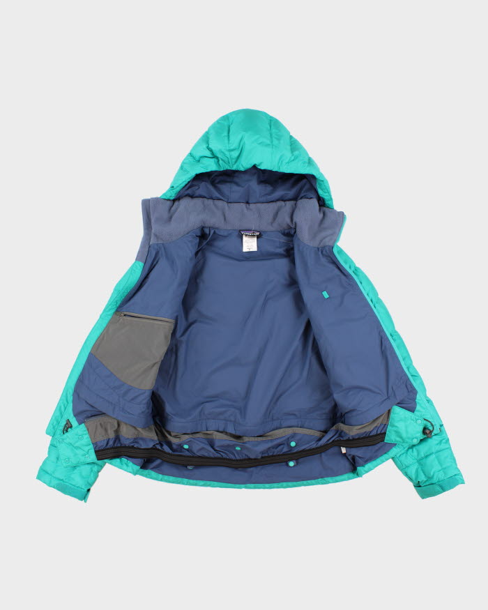 Patagonia Women's Goose Down Hooded Puffer Jacket - M