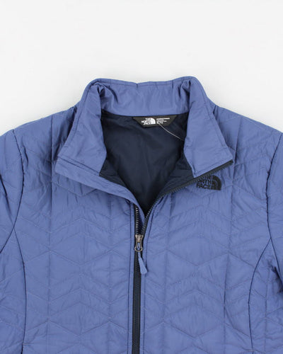 Women's The North Face Blue Quilted Jacket - XL