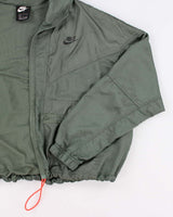 Nike Green Windrunner Hooded Cargo Jacket - L