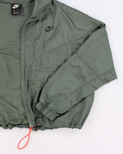 Nike Green Windrunner Hooded Cargo Jacket - L