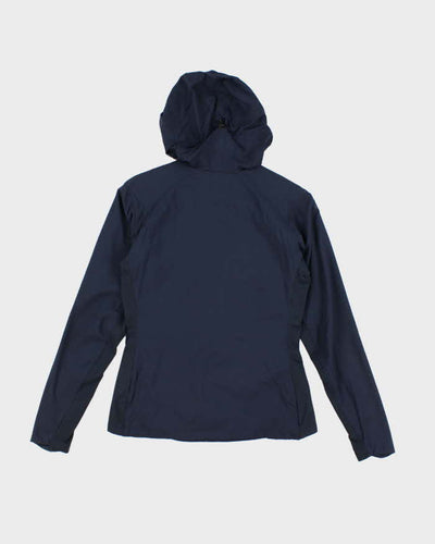 Woman's Navy Arc-Teryx Light Weight Hooded Jacket - XS