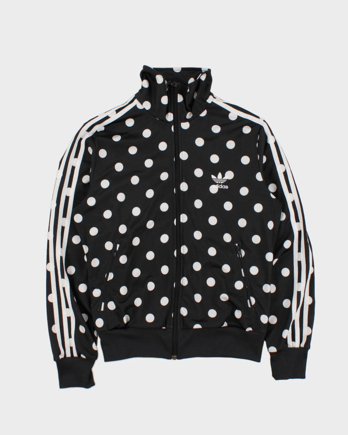 Women's Vintage Adidas Poka-Dot Track Jacket - L