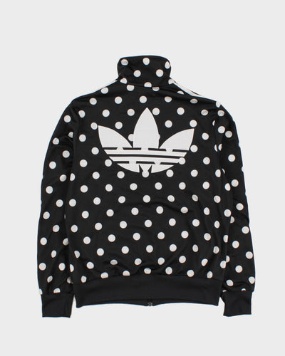 Women's Vintage Adidas Poka-Dot Track Jacket - L