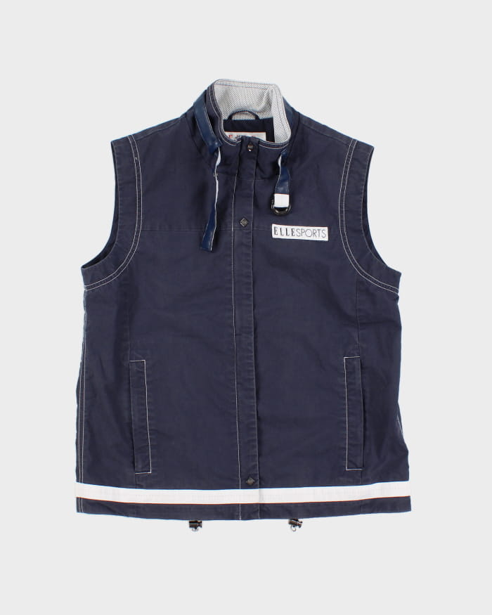 Vintage 90s/00s Elle Sports Sleeveless Jacket - S