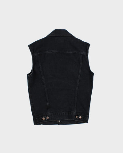 Vintage Levi's Black Denim Vest - S