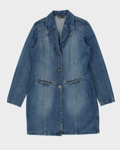 Vintage 90s/00s Denim Coat - M