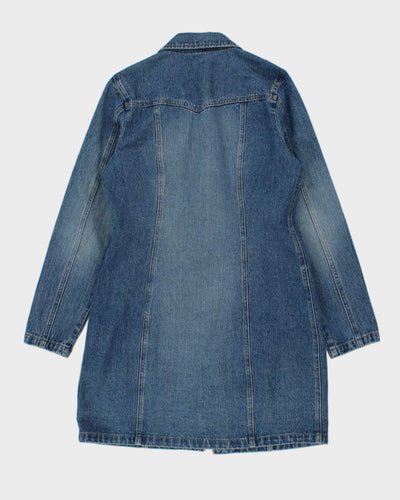 Vintage 90s/00s Denim Coat - M