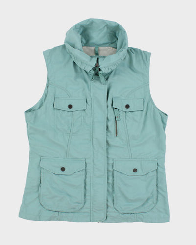 Eddie Bauer Blue Windbreaker Vest - L