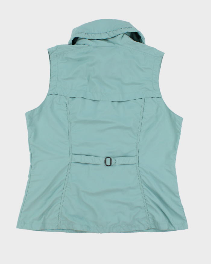 Eddie Bauer Blue Windbreaker Vest - L