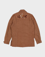 Vintage Olympic of Canada Embroidered Shacket - M