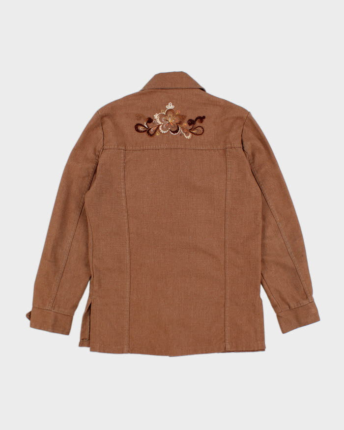 Vintage Olympic of Canada Embroidered Shacket - M