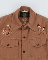 Vintage Olympic of Canada Embroidered Shacket - M