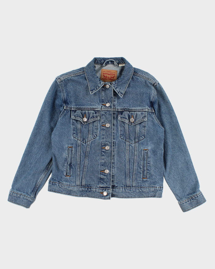 Womans Levis 1990s Button Up Denim Jean Jacket - M