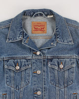Womans Levis 1990s Button Up Denim Jean Jacket - M