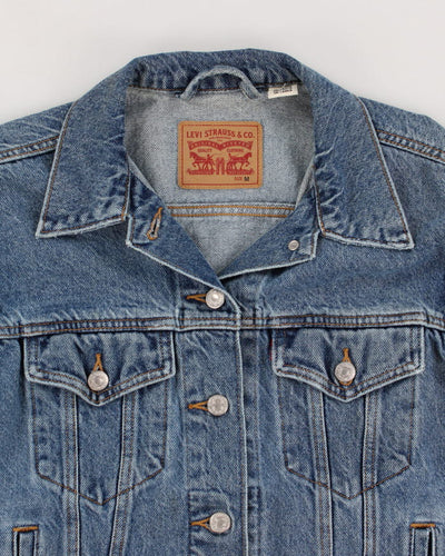 Womans Levis 1990s Button Up Denim Jean Jacket - M