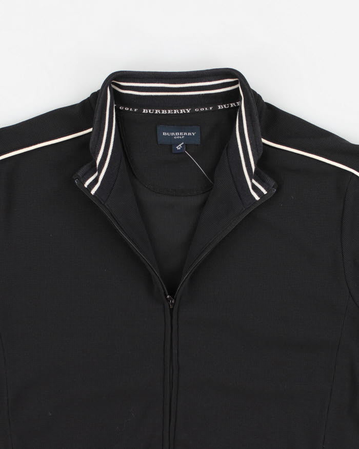 Vintage Women's Burberry Golf Track Jacket - S