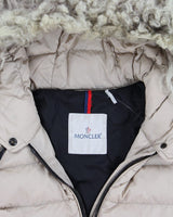 Women's Moncler Cintrat Fur-Trim Hooded Puffer Jacket - S